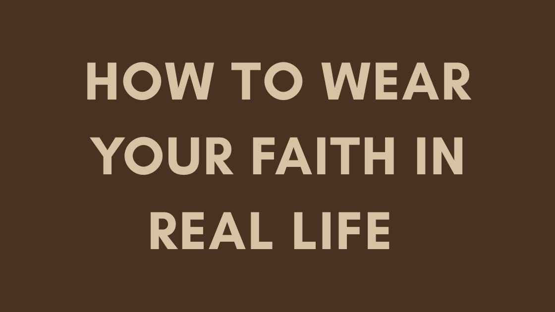 How to Wear Your Faith in Real Life: Christian Apparel That Starts Conversations