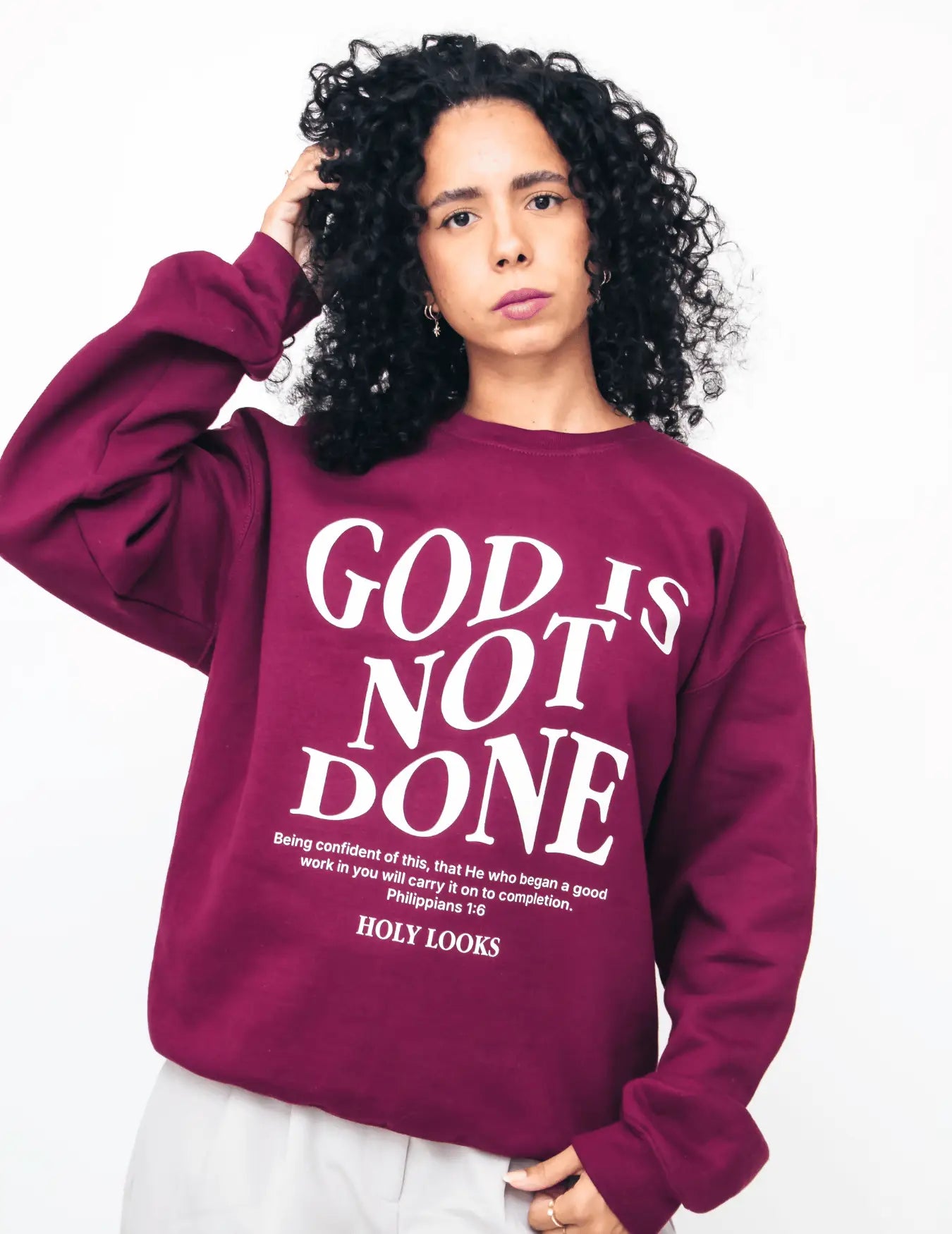 God is Not Done - Holy Looks