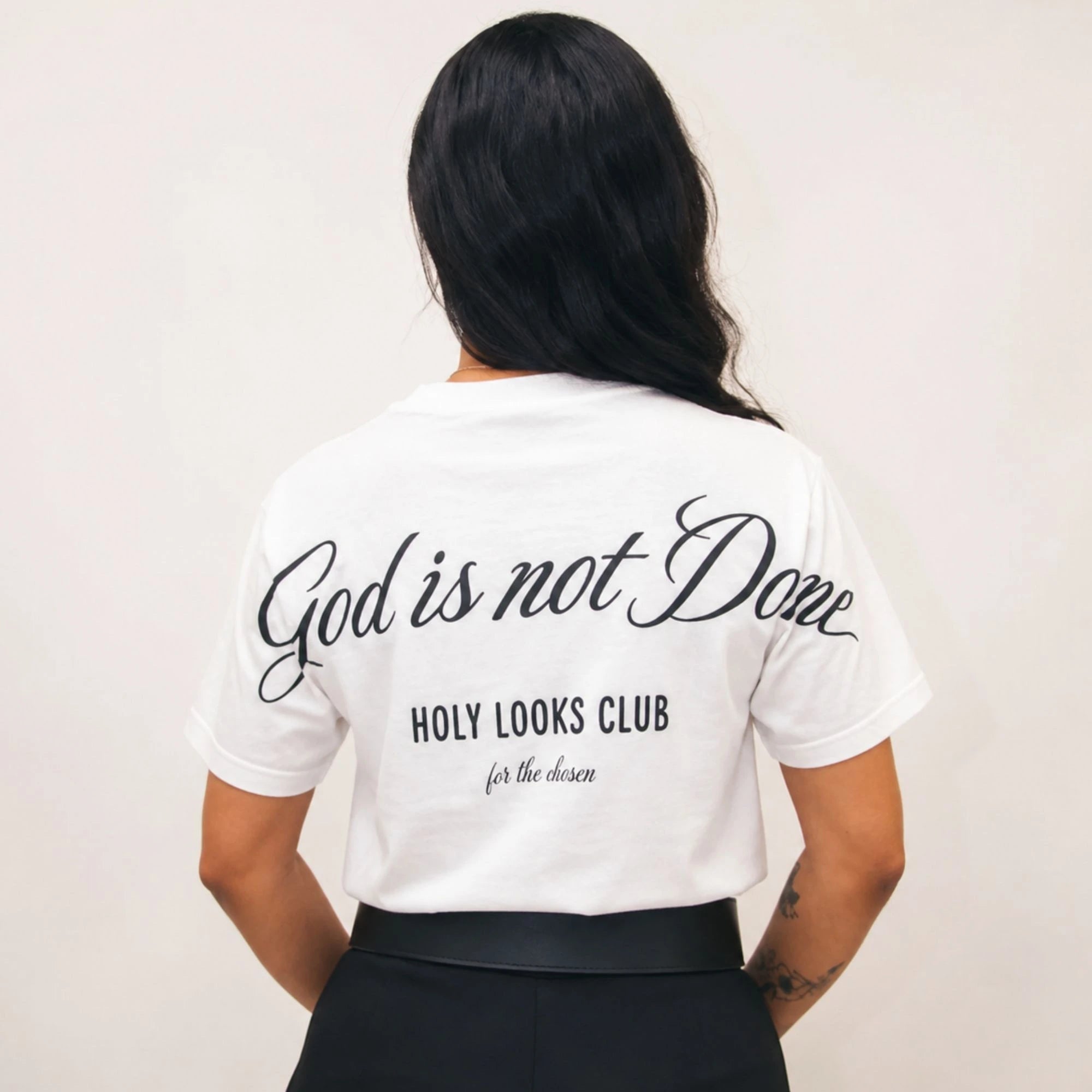 God Is Not Done Signature Tee