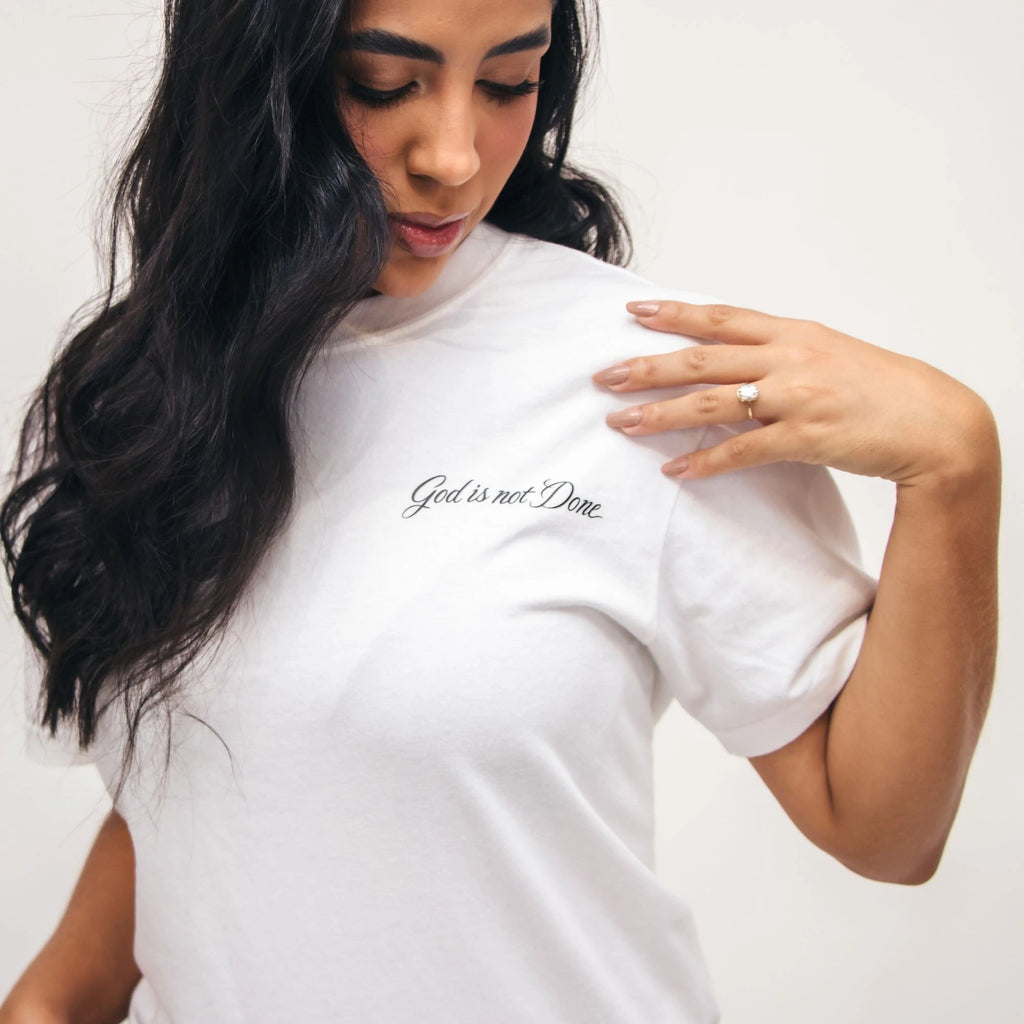 God Is Not Done Signature Tee