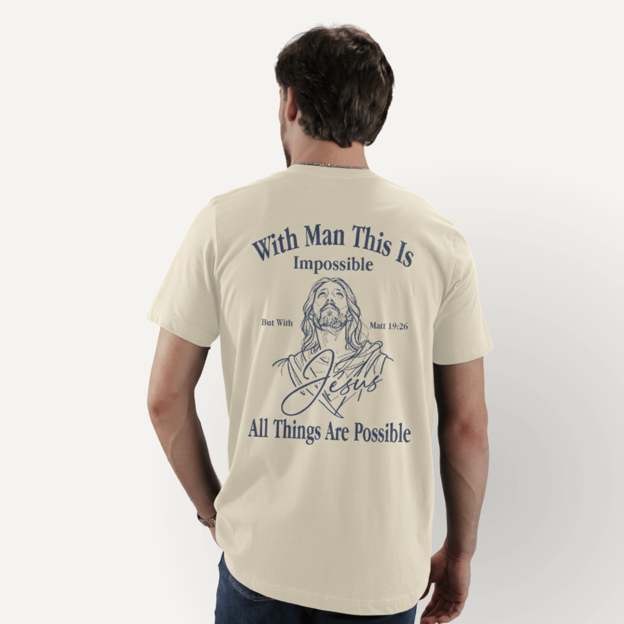 All Things Are Possible Tee – Matthew 19:26 - Holy Looks