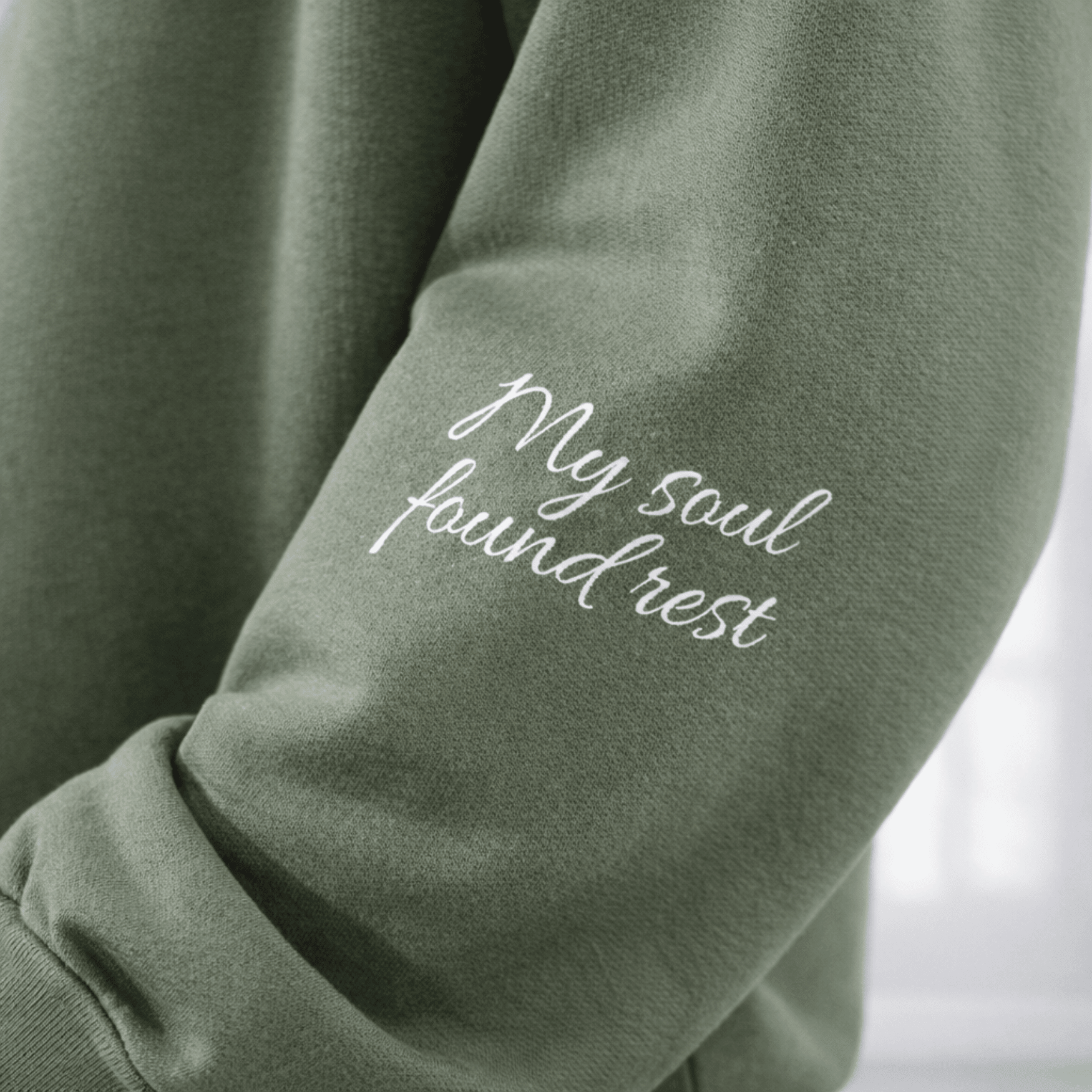 FOUND IN CHRIST™ Sweatshirt - Holy Looks