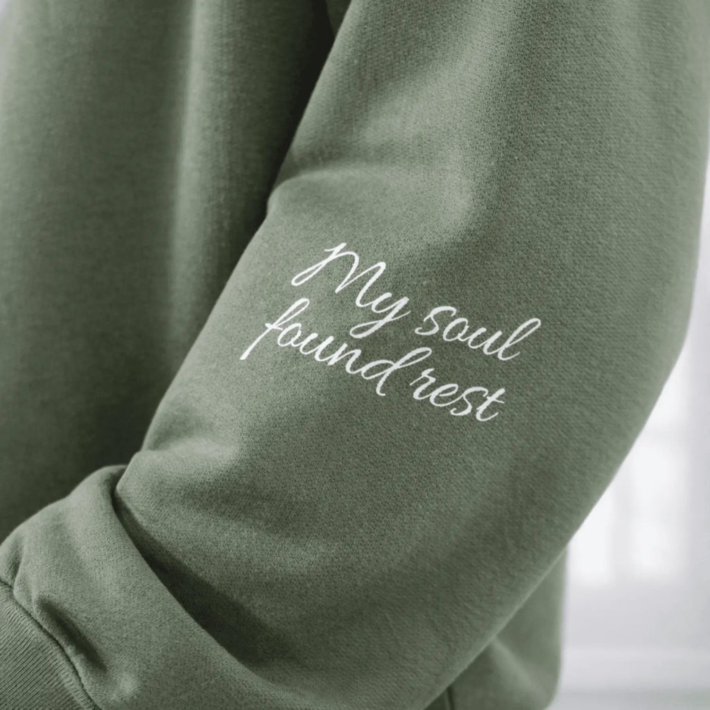 FOUND IN CHRIST™ Sweatshirt - Holy Looks