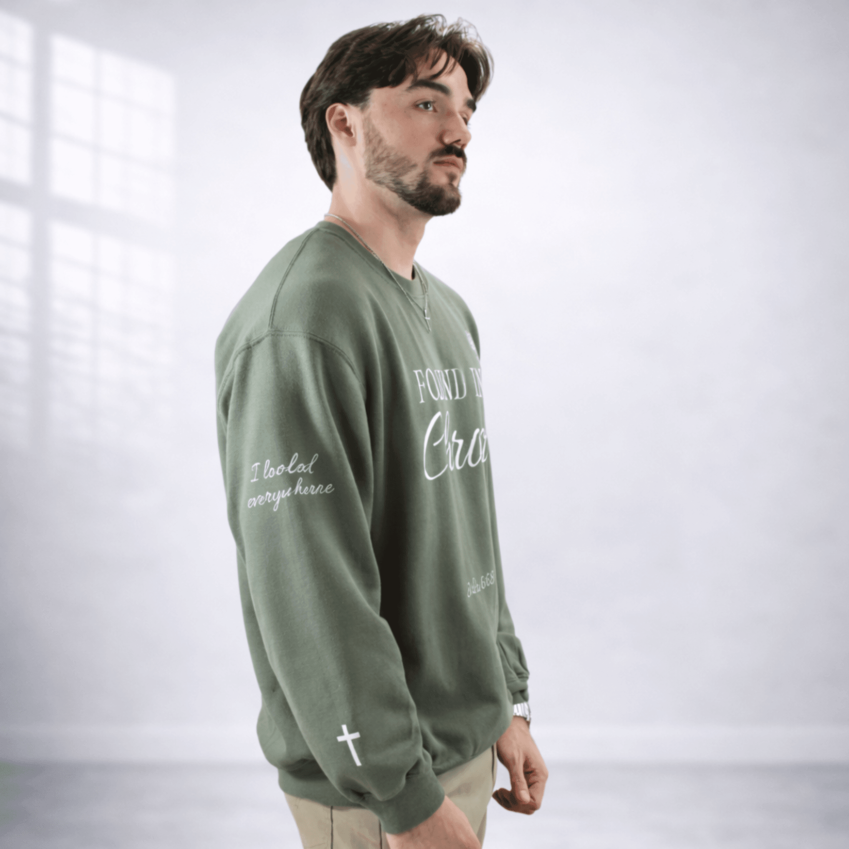 FOUND IN CHRIST™ Sweatshirt - Holy Looks