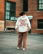 God Is Not Done Hoodie Sand