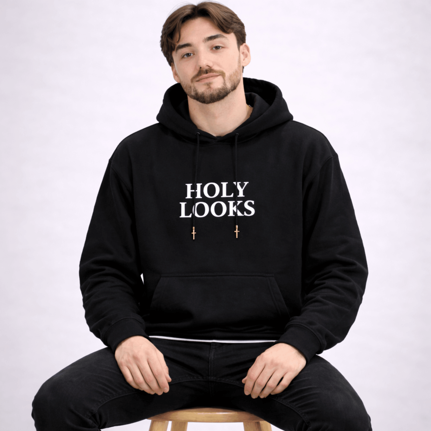 God Is Not Done Hoodie Black - Holy Looks