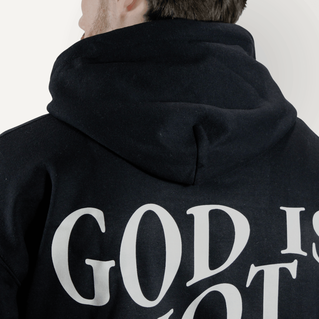 God Is Not Done Hoodie – Philippians 1:6 Black - Holy Looks