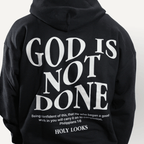 God Is Not Done Hoodie – Philippians 1:6 Black - Holy Looks