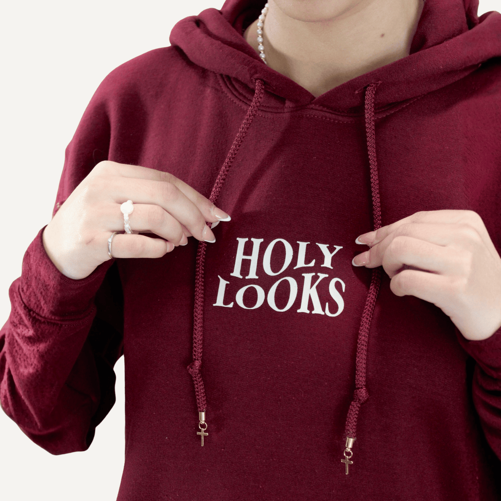 God Is Not Done Hoodie – Philippians 1:6 Maroon - Holy Looks