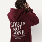 God Is Not Done Hoodie – Philippians 1:6 Maroon - Holy Looks