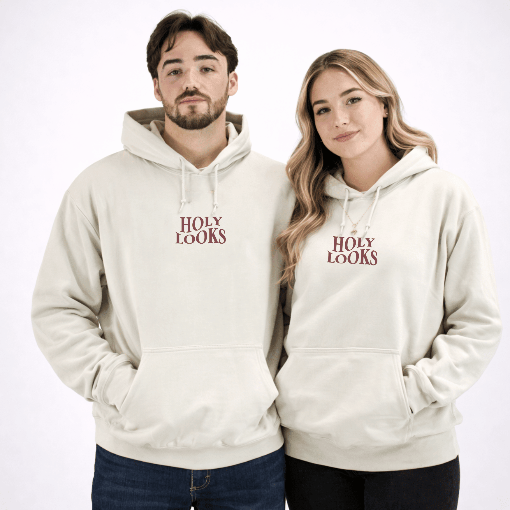 God Is Not Done Hoodie Sand - Holy Looks