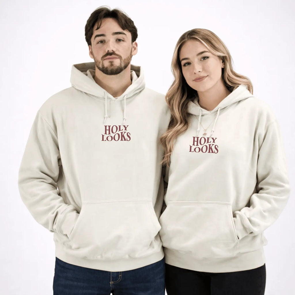 God Is Not Done Hoodie Sand - Holy Looks