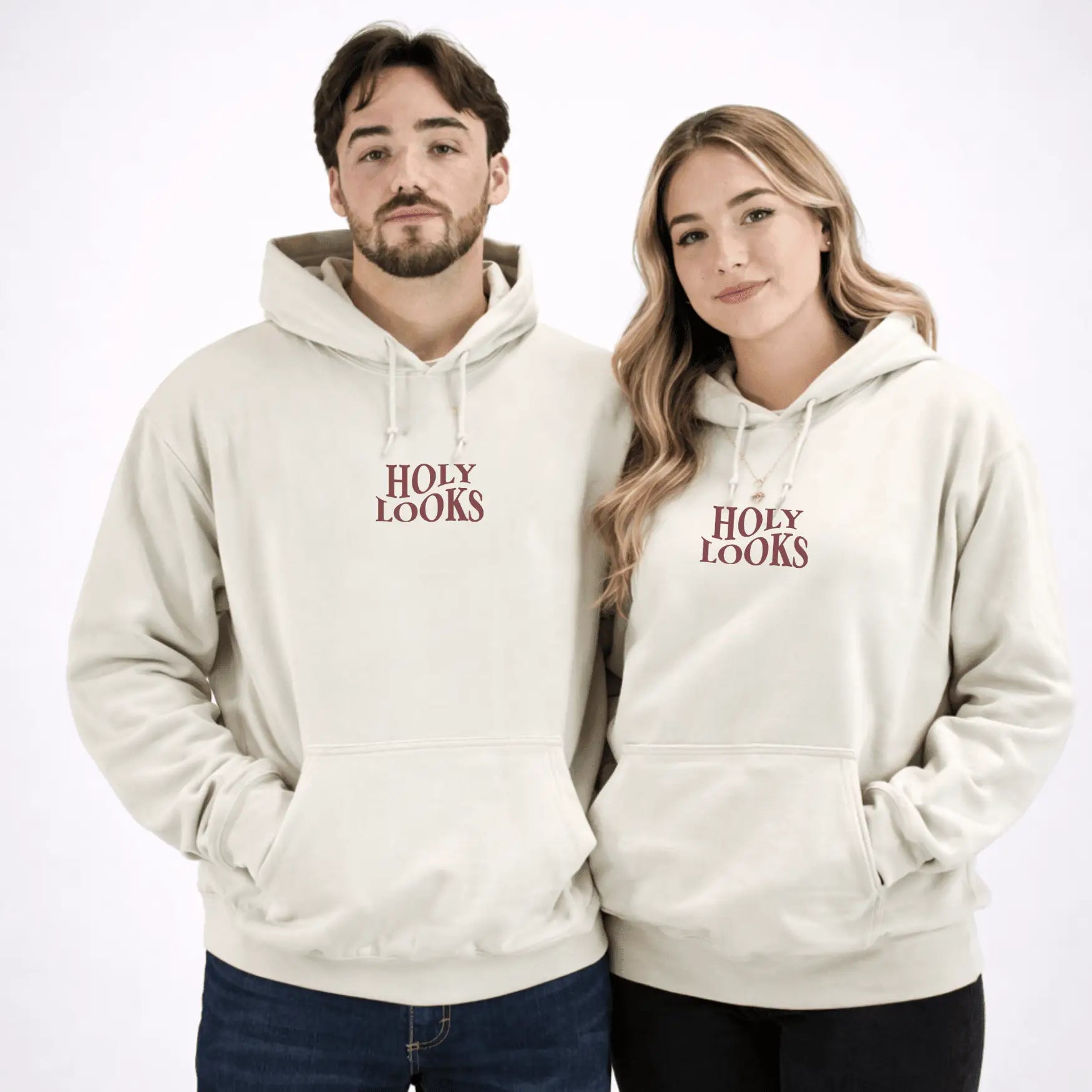 God Is Not Done Hoodie Sand - Holy Looks