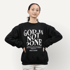 God Is Not Done Sweatshirt – Philippians 1:6 Black - Holy Looks