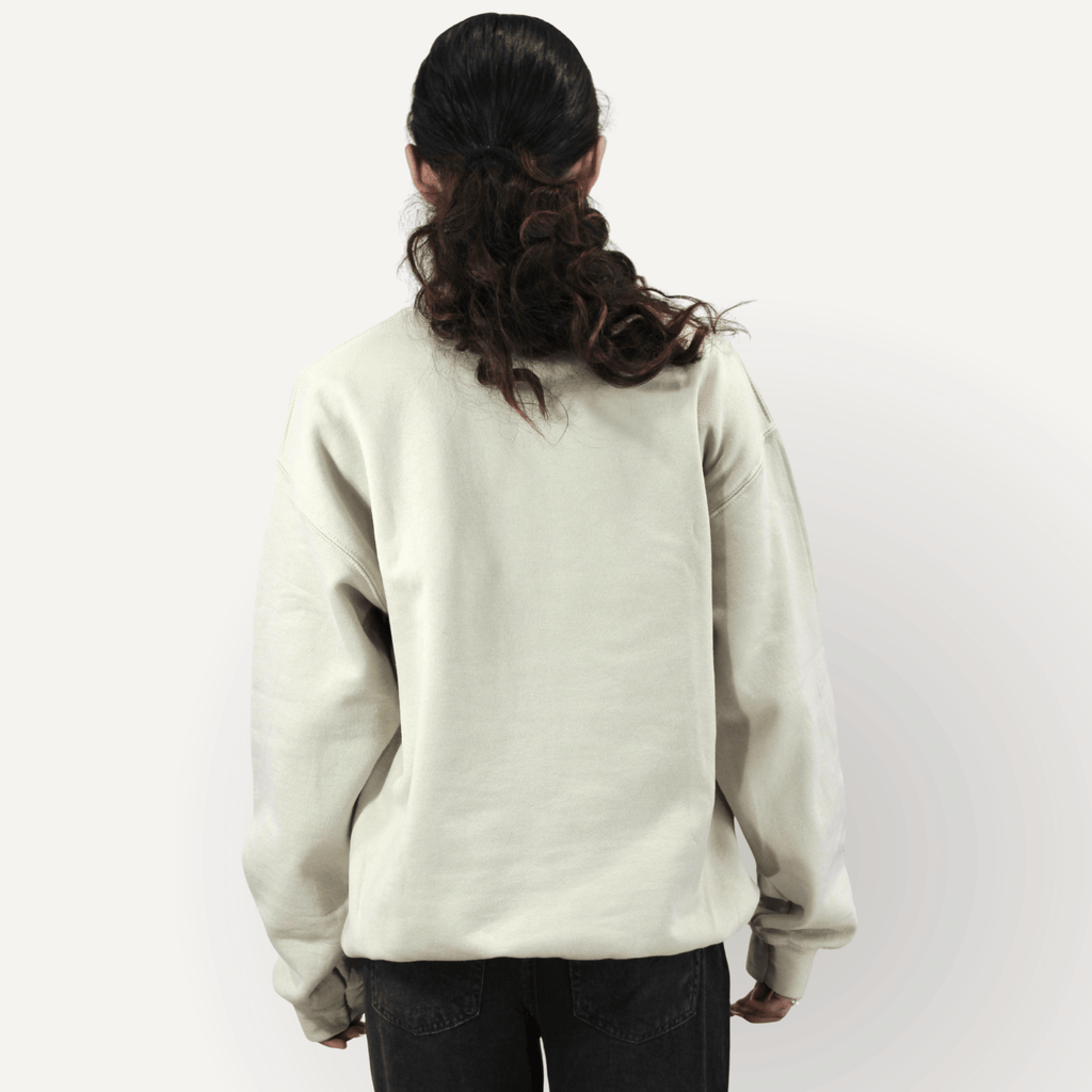 God Is Not Done Sweatshirt – Philippians 1:6 Sand - Holy Looks