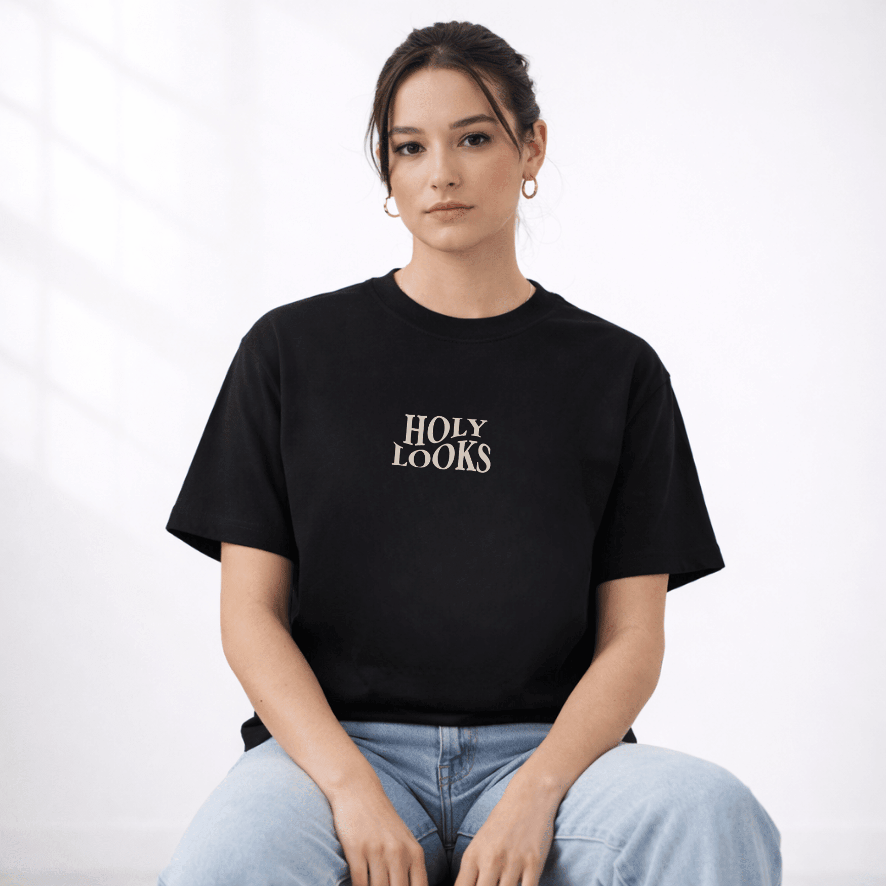 God Is Not Done Tee Black - Holy Looks