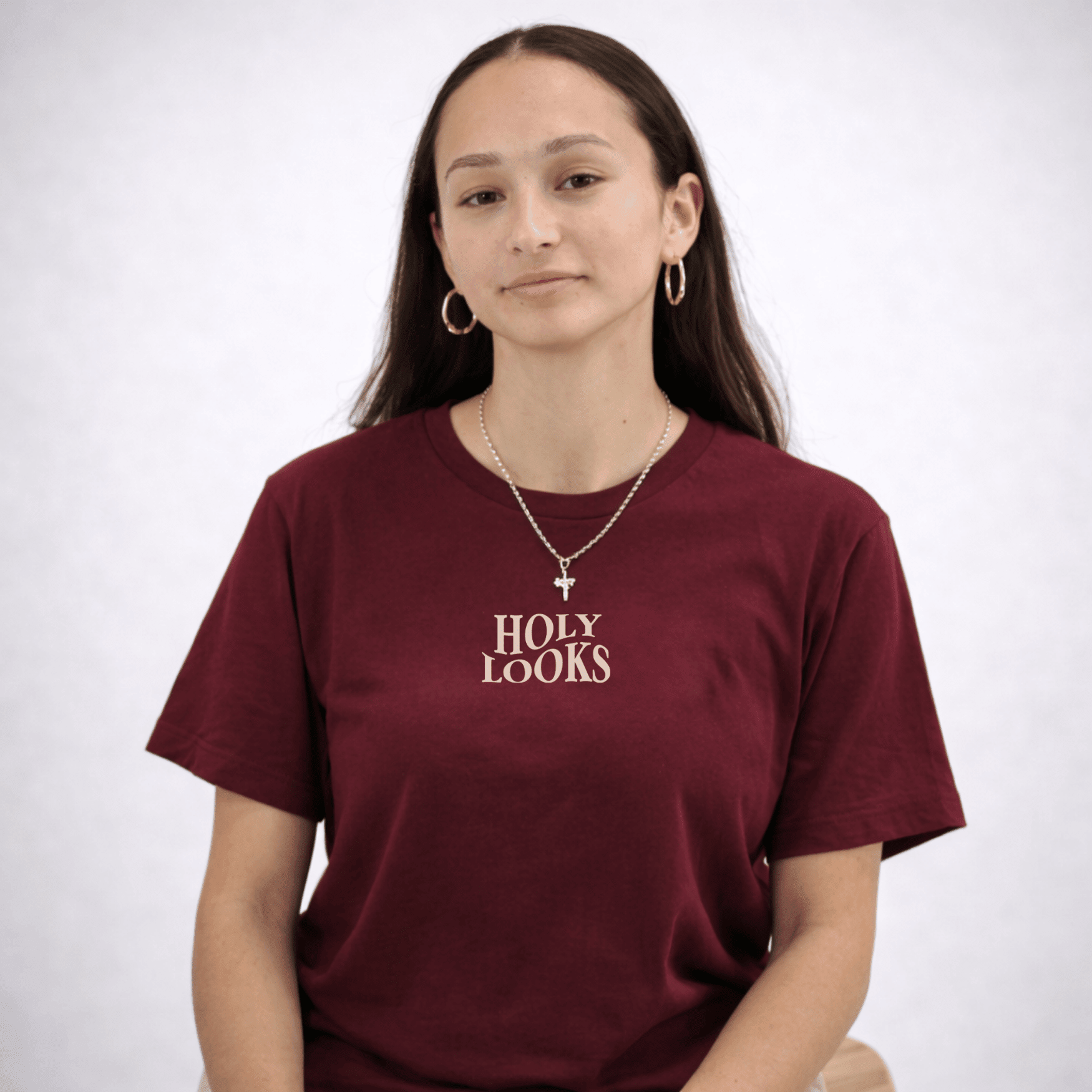 God Is Not Done Tee Maroon - Holy Looks