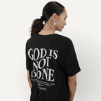 God Is Not Done Tee – Philippians 1:6 Black - Holy Looks