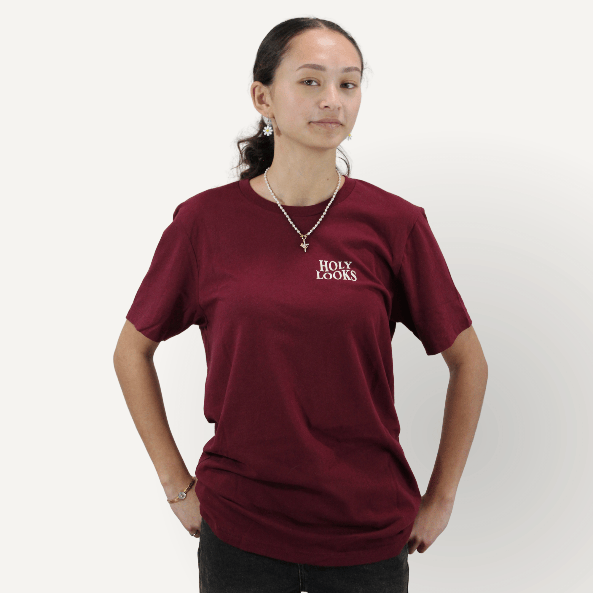 God Is Not Done Tee – Philippians 1:6 Maroon - Holy Looks