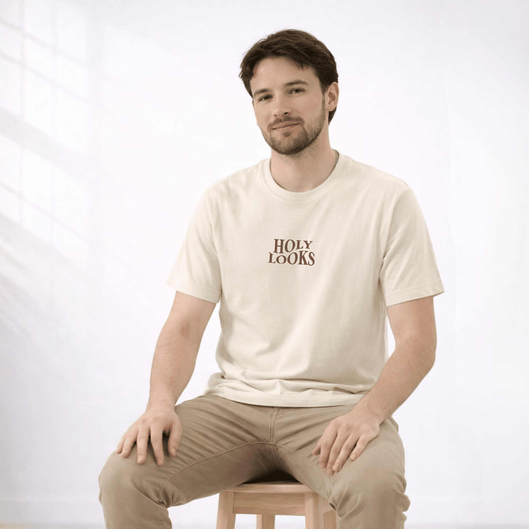 God Is Not Done Tee Sand - Holy Looks