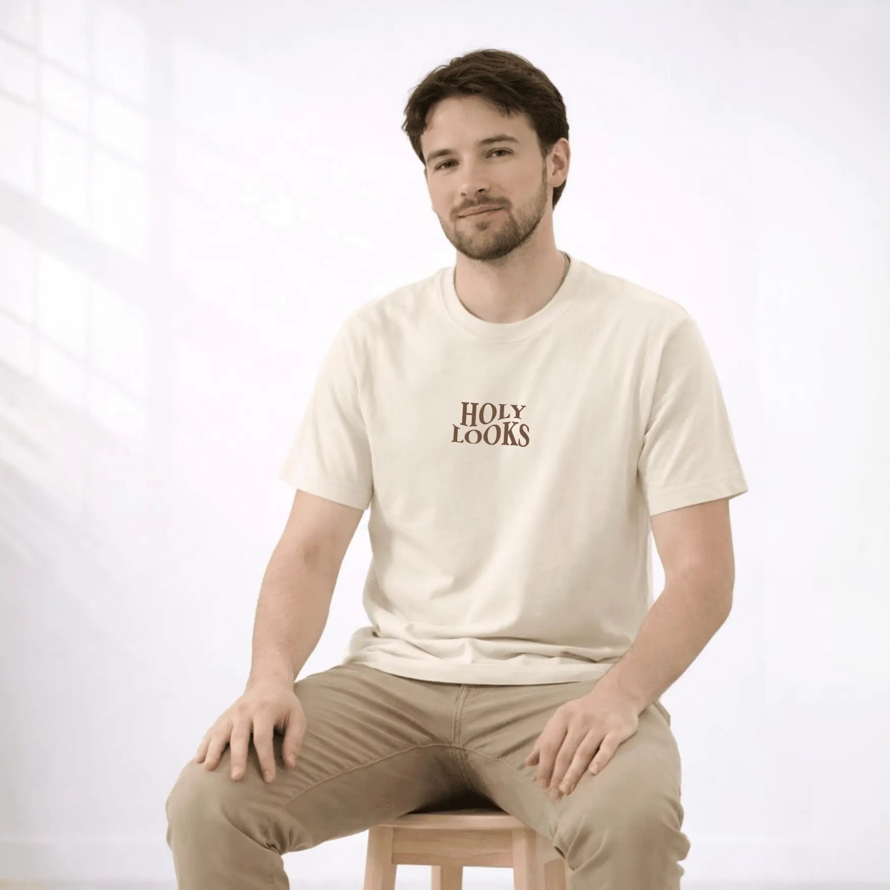 God Is Not Done Tee Sand - Holy Looks
