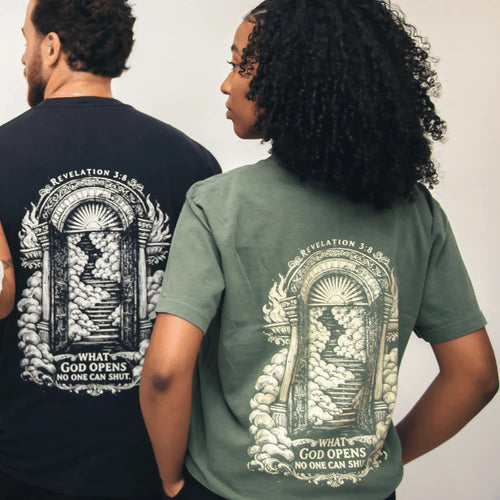 God Opens Doors T-shirt - Holy Looks