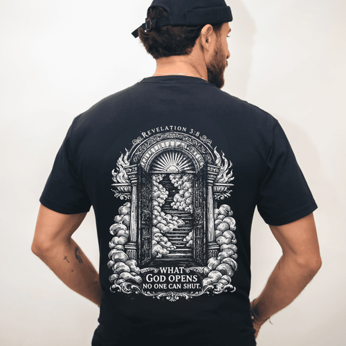 God Opens Doors T-shirt - Holy Looks