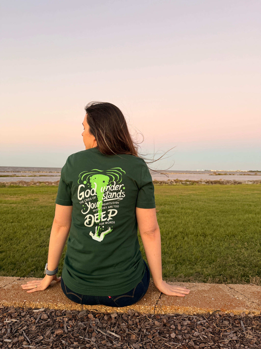 God Understands – Romans 8:26 Christian Comfort Tee - Holy Looks