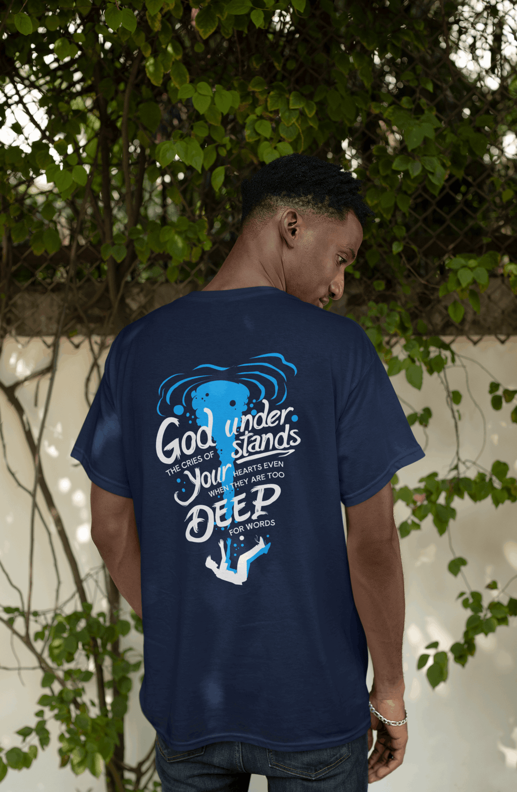 God Understands – Romans 8:26 Christian Comfort Tee - Holy Looks