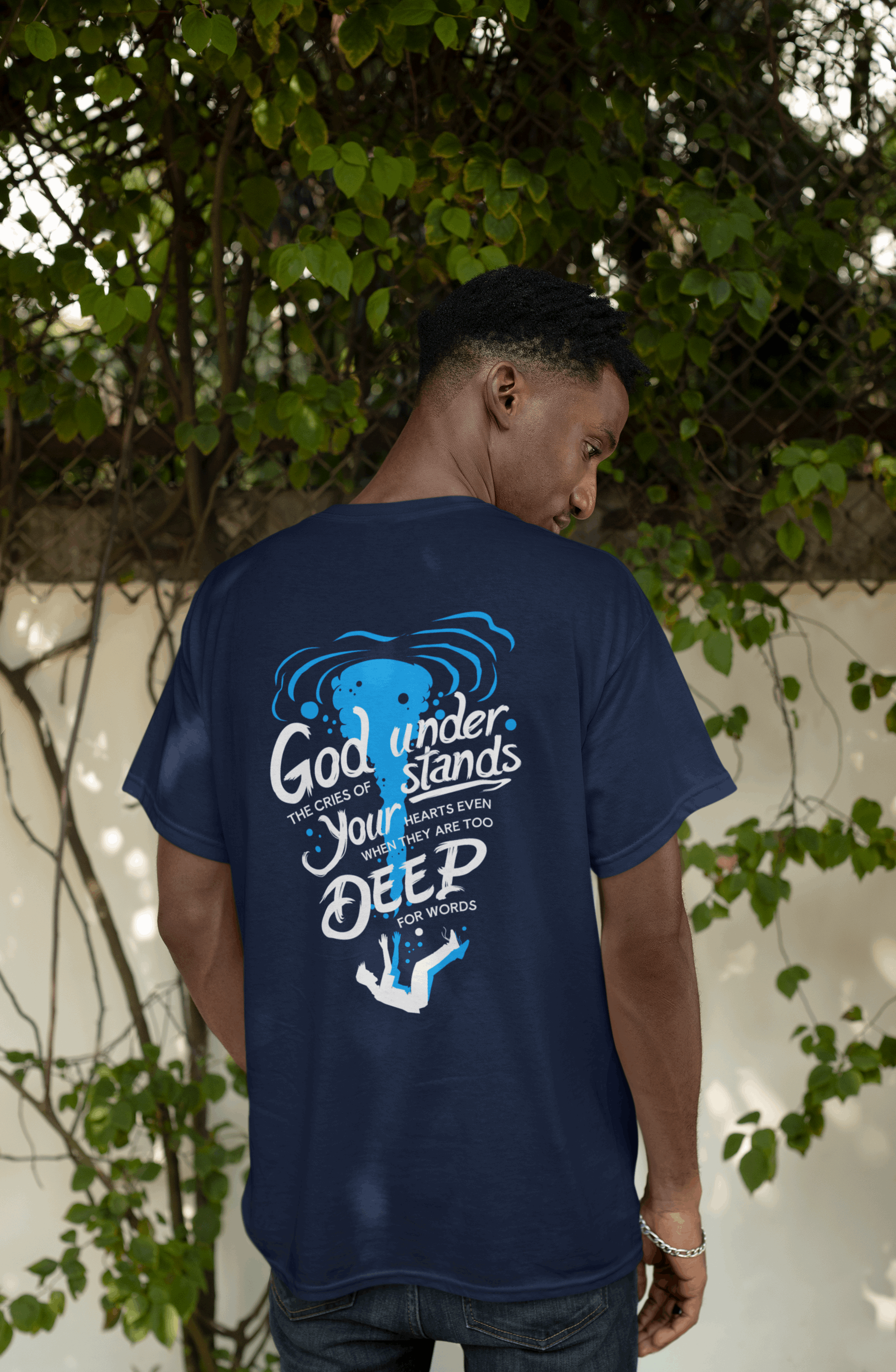 God Understands – Romans 8:26 Christian Comfort Tee - Holy Looks