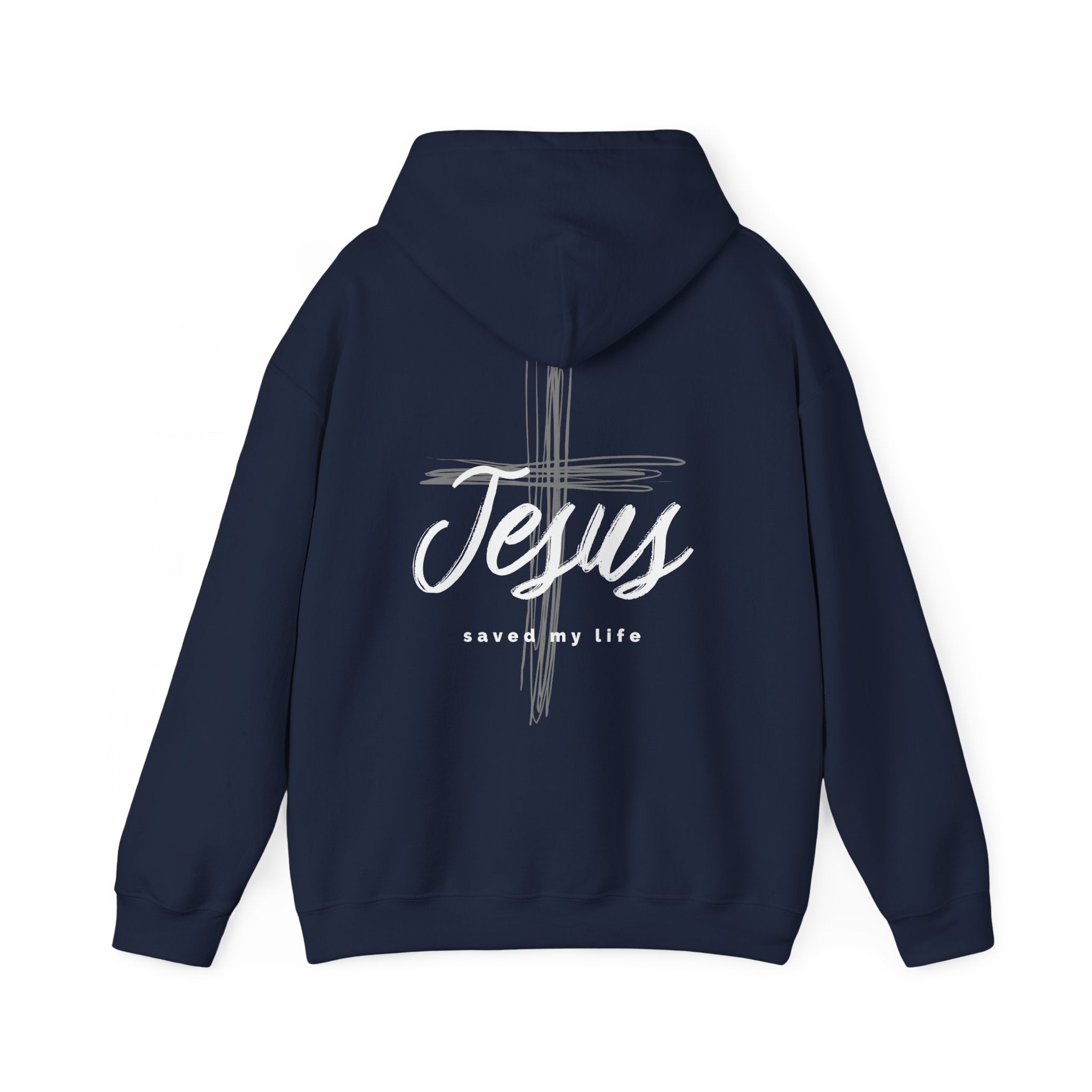 Jesus Saved My Life Hoodie – Bold Christian Statement - Holy Looks