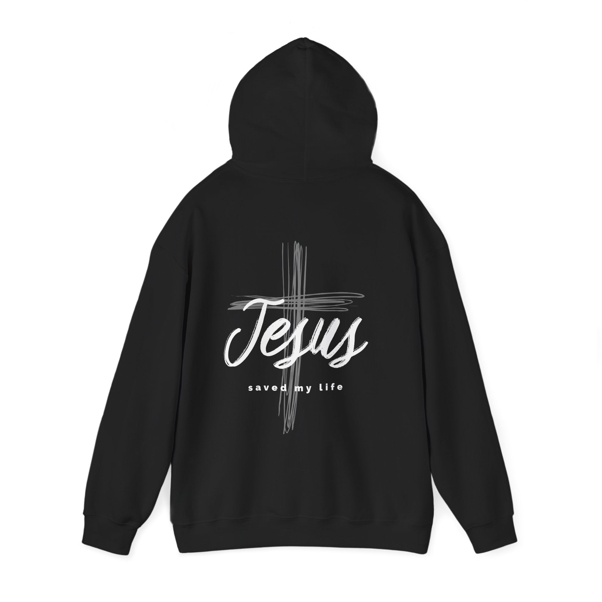 Jesus Saved My Life Hoodie – Bold Christian Statement - Holy Looks
