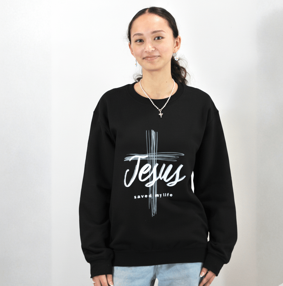 Jesus Saved My Life Sweatshirt - Holy Looks
