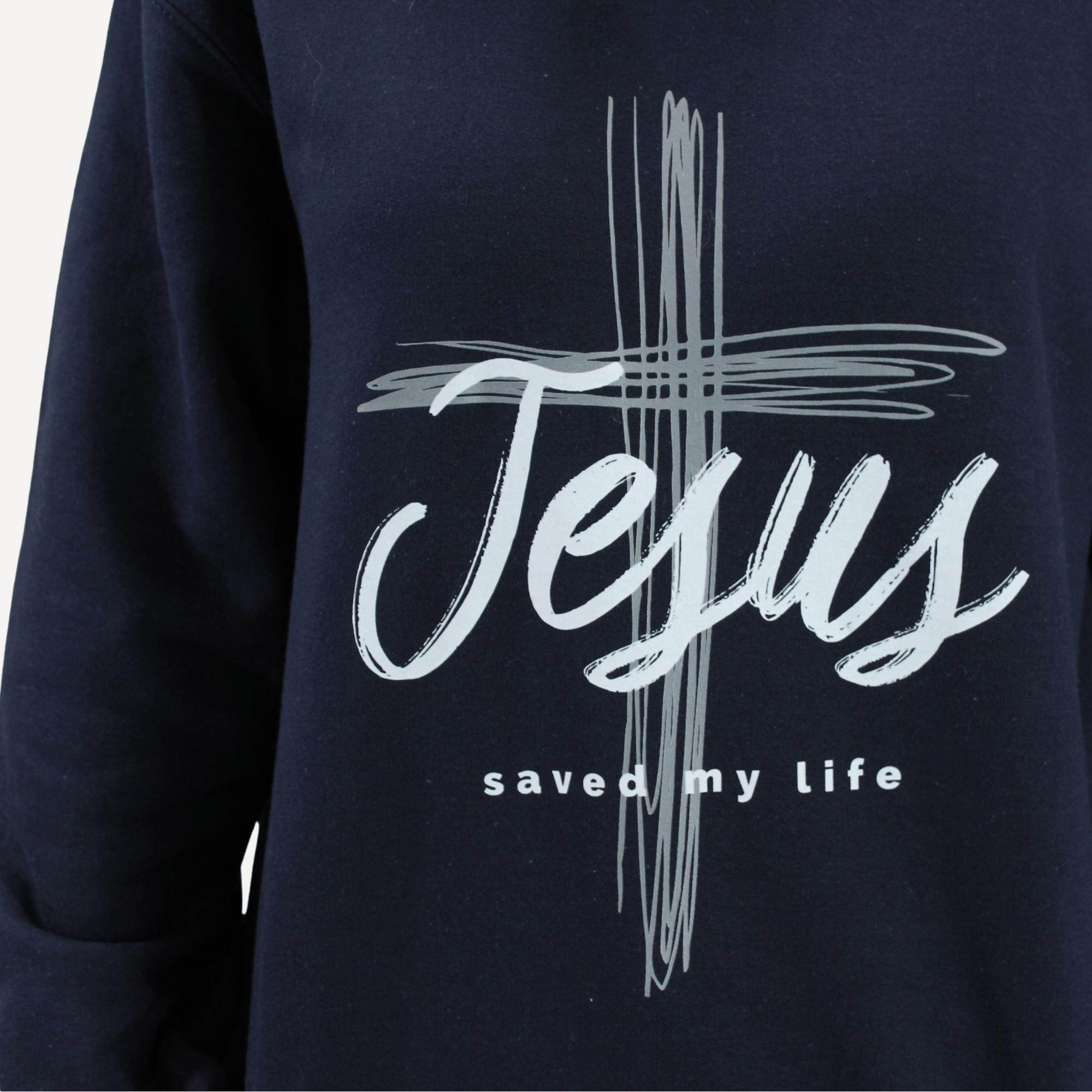 Jesus Saved My Life Sweatshirt - Holy Looks