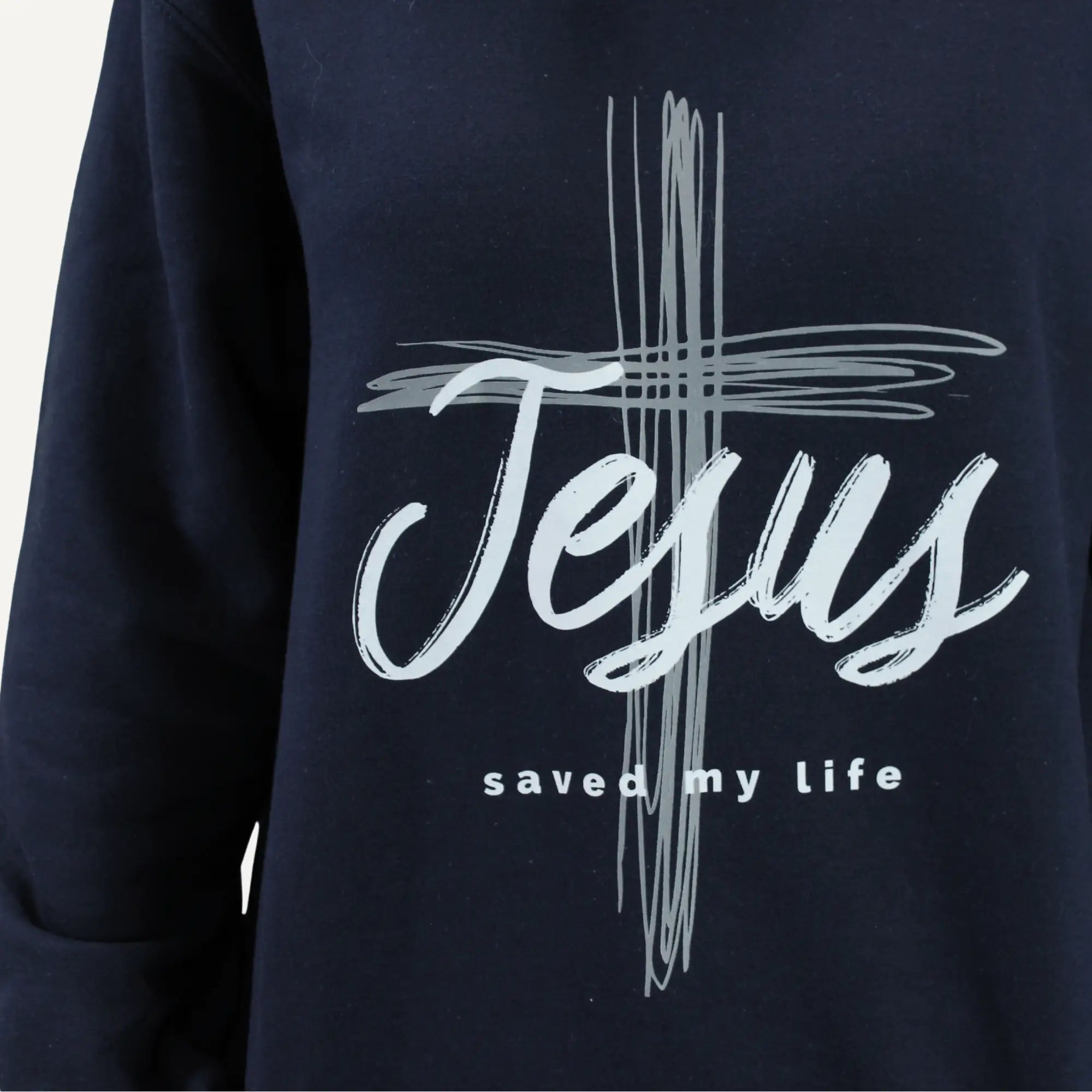 Jesus Saved My Life Sweatshirt - Holy Looks