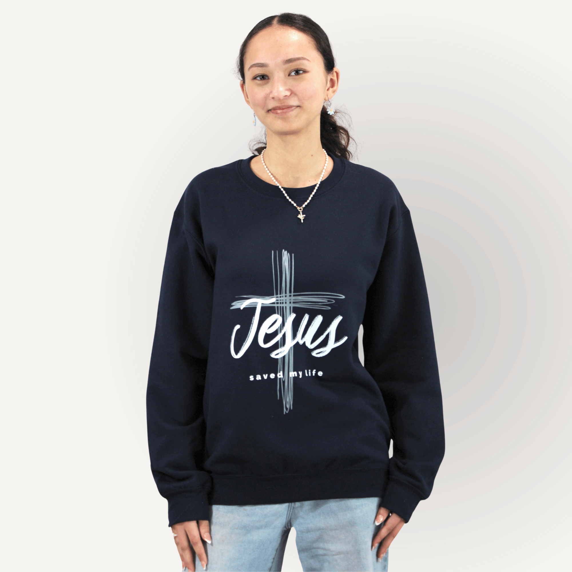 Jesus Saved My Life Sweatshirt - Holy Looks