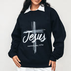 Jesus Saved My Life Sweatshirt - Holy Looks