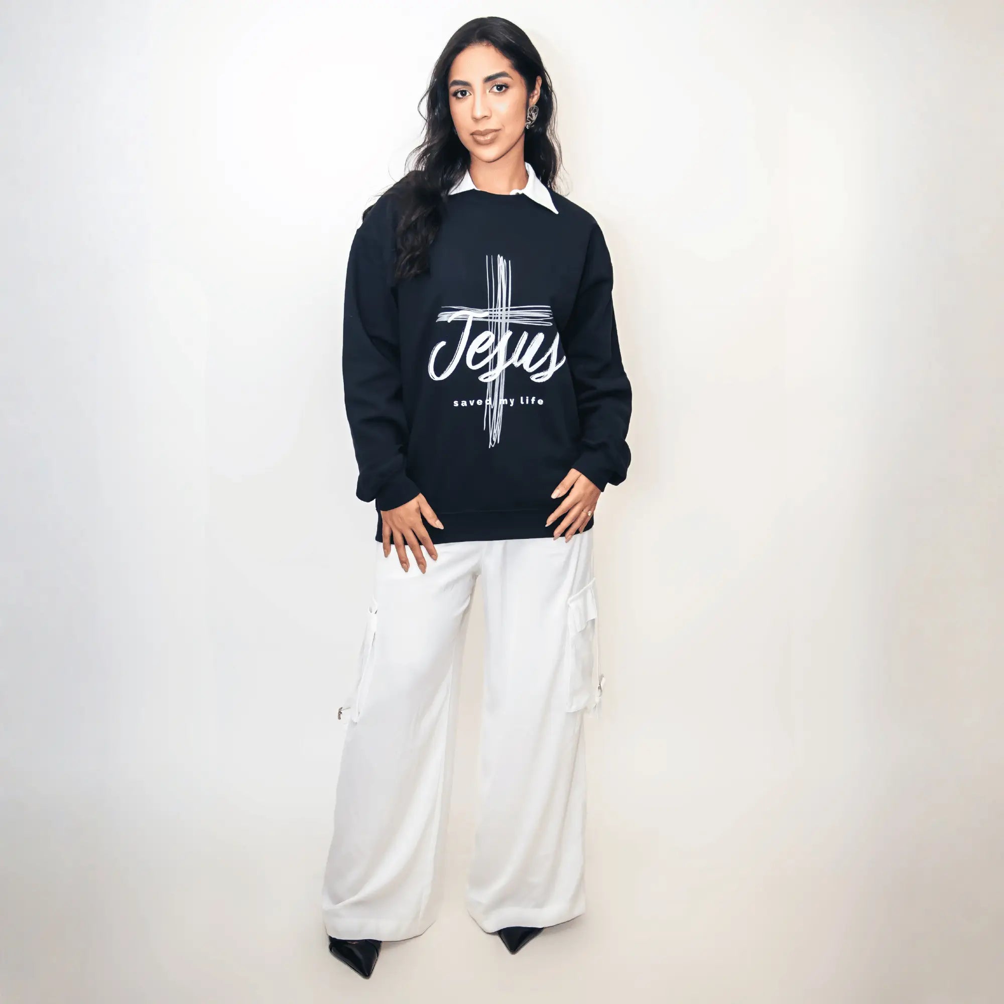 Jesus Saved My Life Sweatshirt - Holy Looks