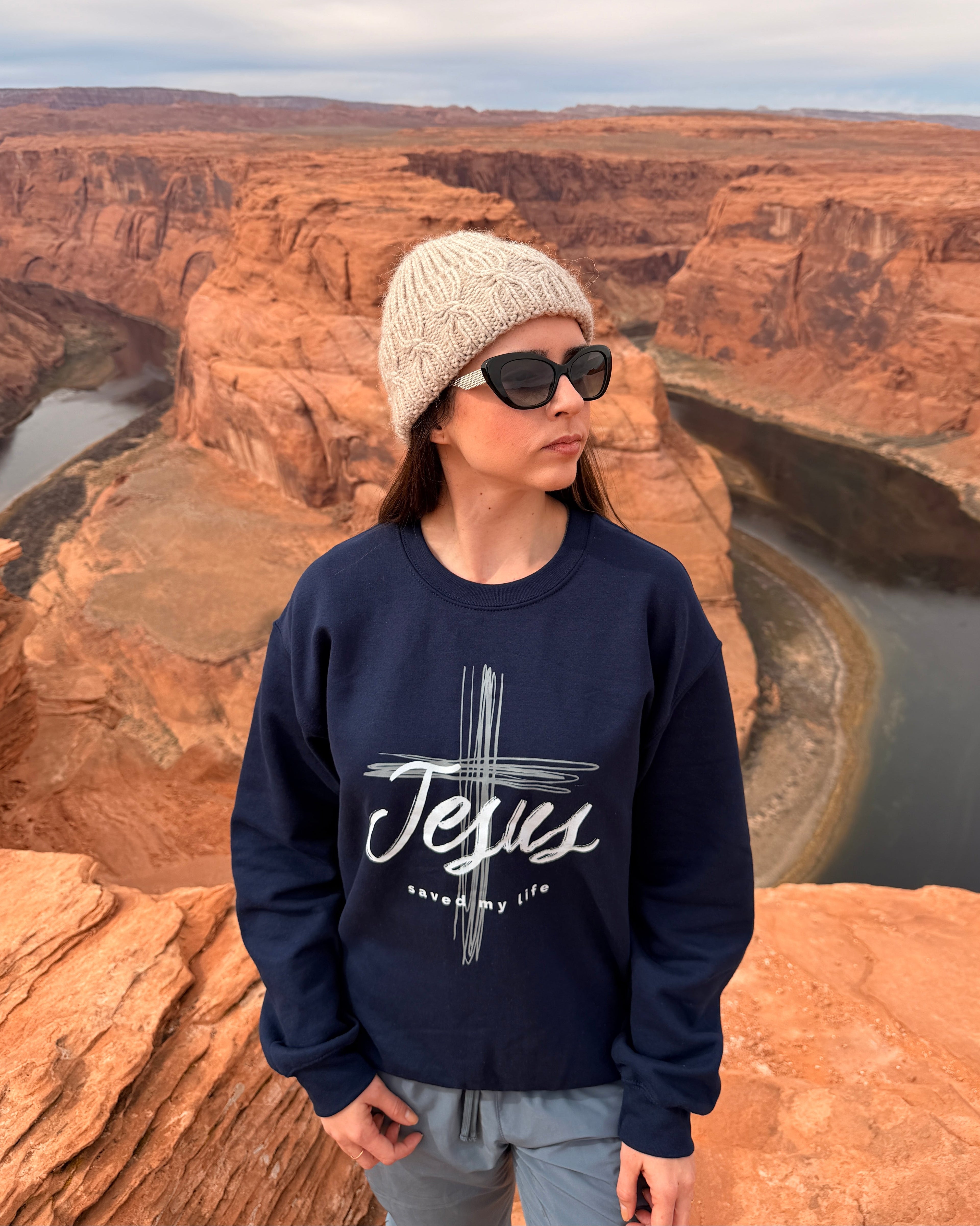 Jesus Saved My Life Sweatshirt
