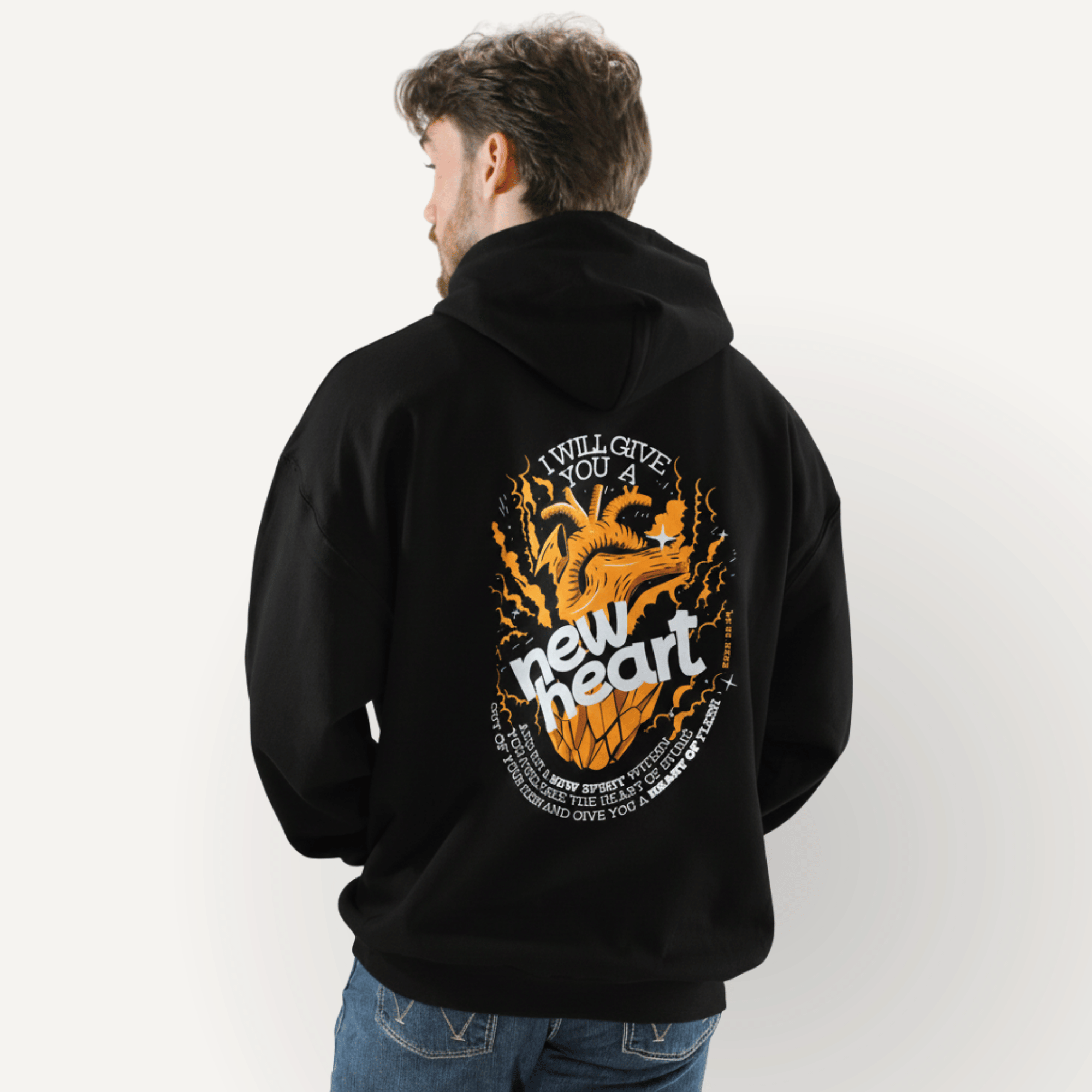 New Heart & Spirit Hoodie – Ezek 36:26 - Holy Looks