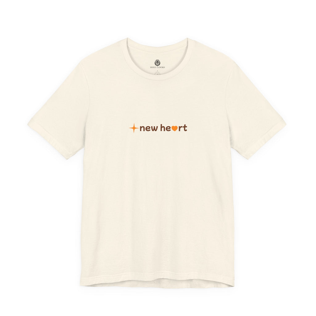 New Heart & Spirit Tee – Ezekiel 36:26 Christian Shirt - Holy Looks