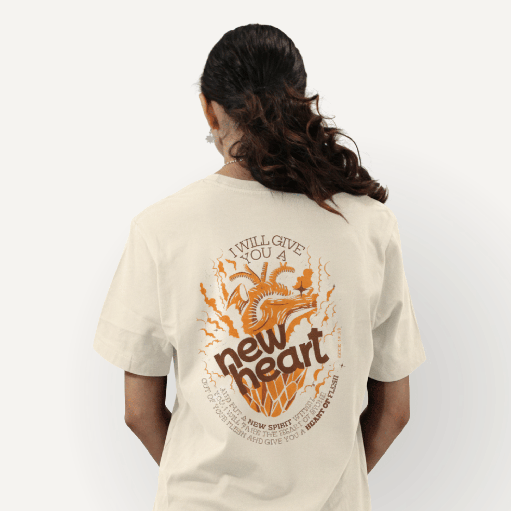 New Heart & Spirit Tee – Ezekiel 36:26 - Holy Looks