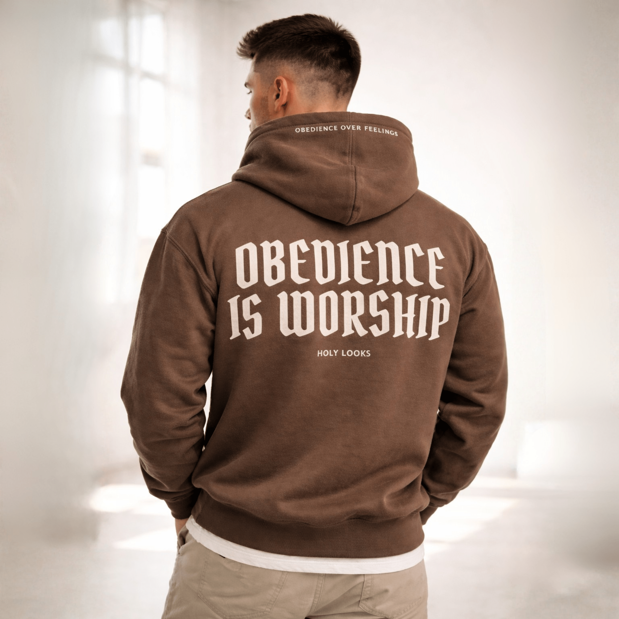 OBEDIENCE IS WORSHIP Hoodie - Holy Looks