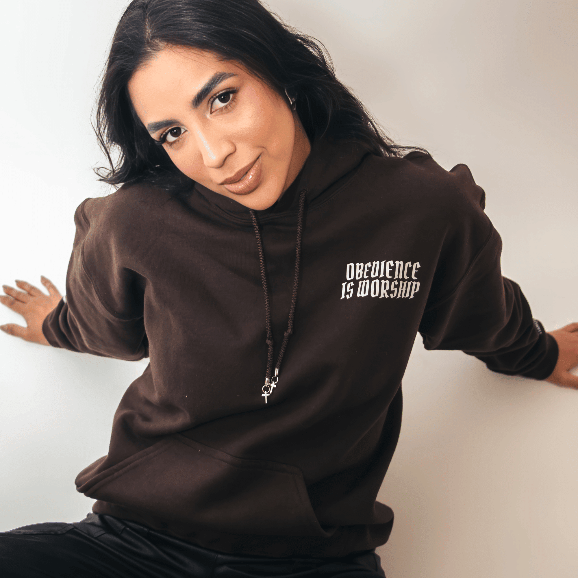 OBEDIENCE IS WORSHIP Hoodie - Holy Looks