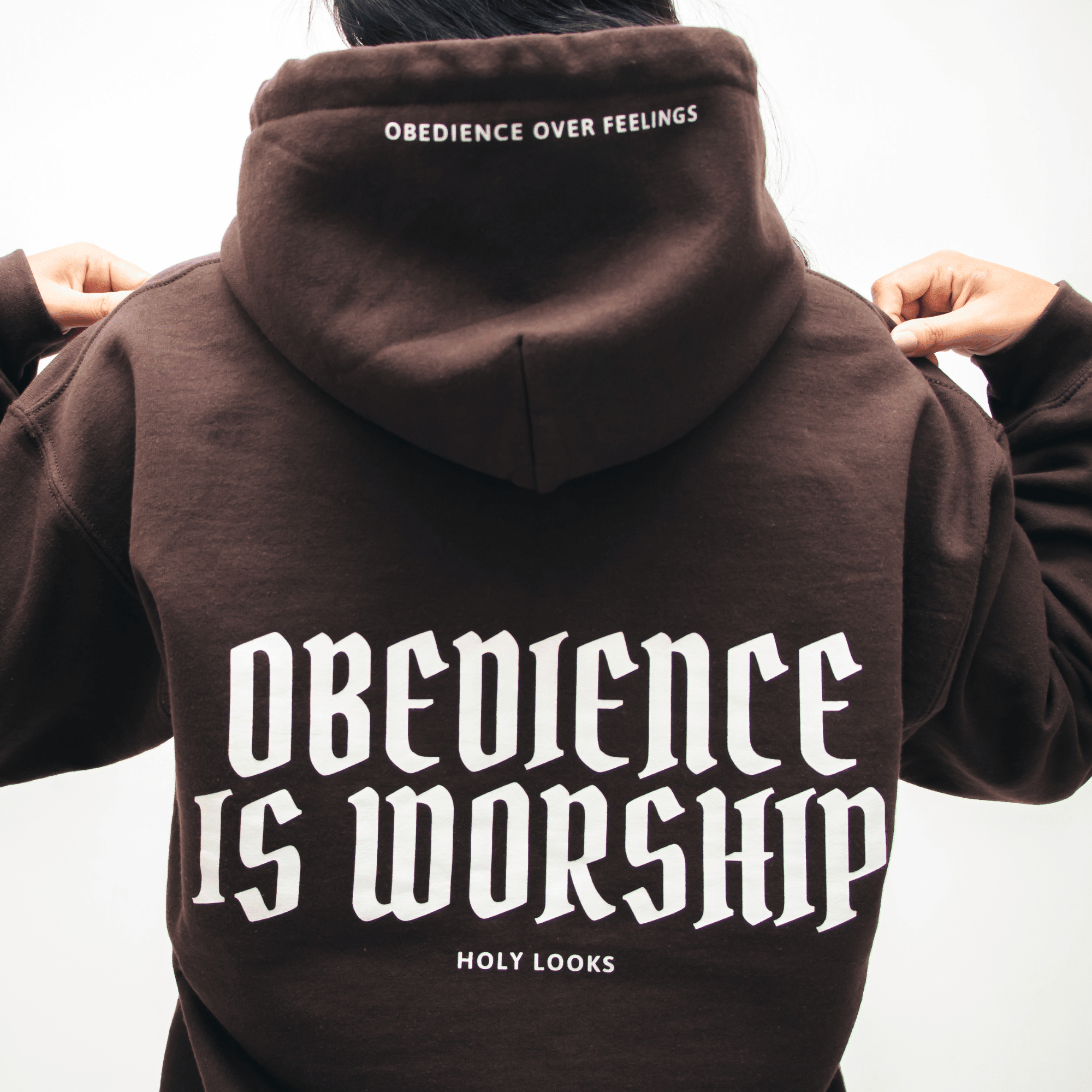 OBEDIENCE IS WORSHIP Hoodie - Holy Looks