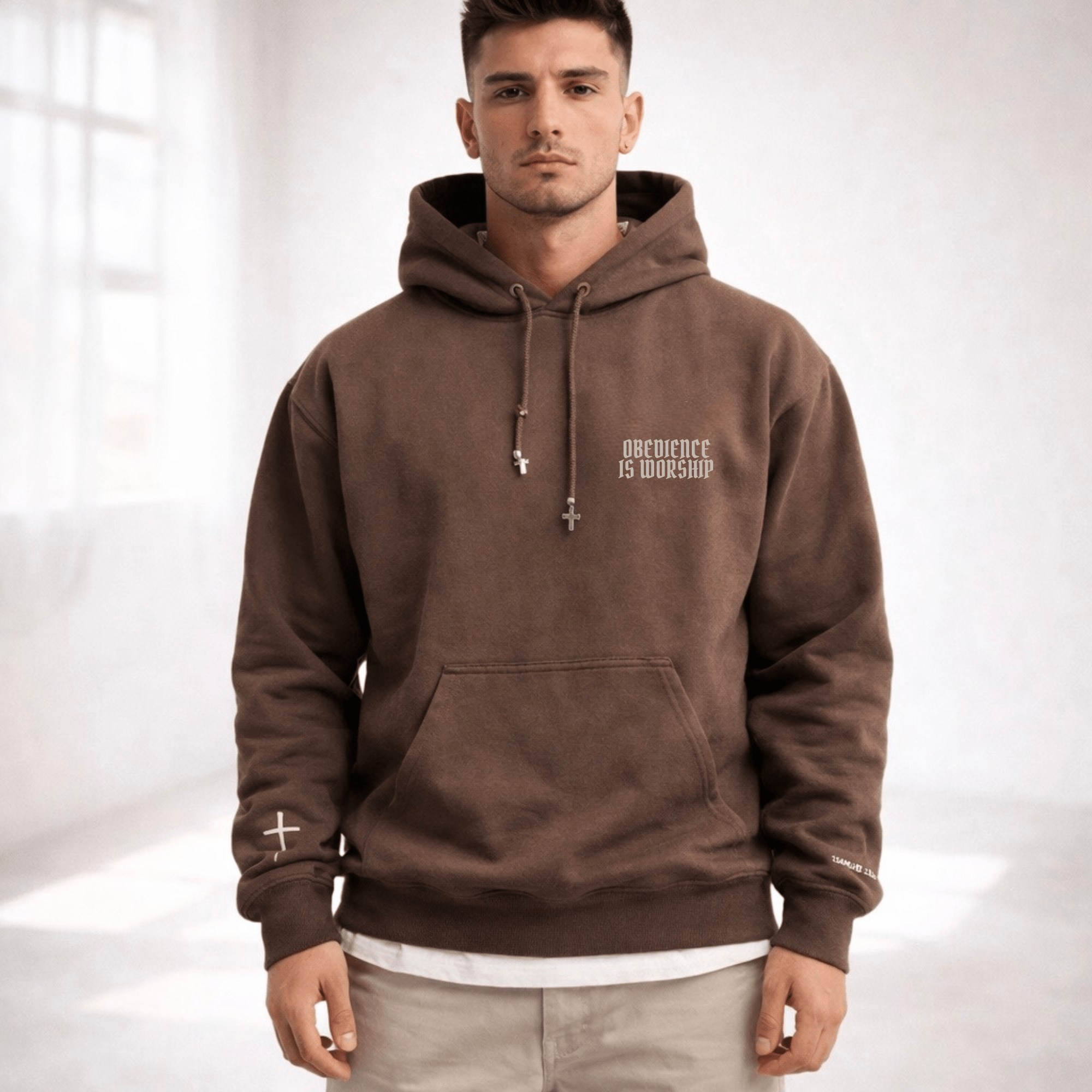 OBEDIENCE IS WORSHIP Hoodie - Holy Looks