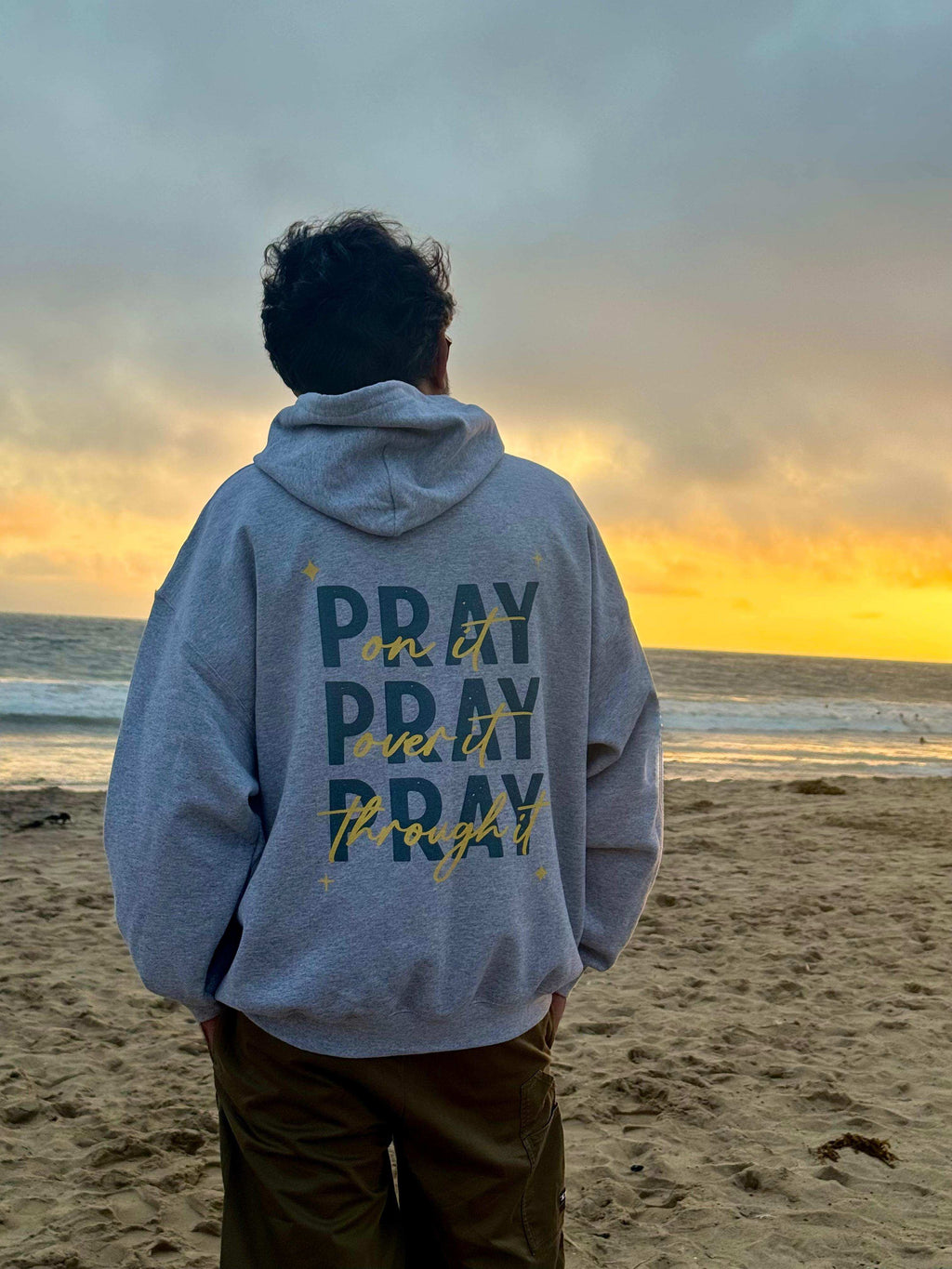 Pray On It Faith Hoodie | Christian Prayer Hoodie - Holy Looks
