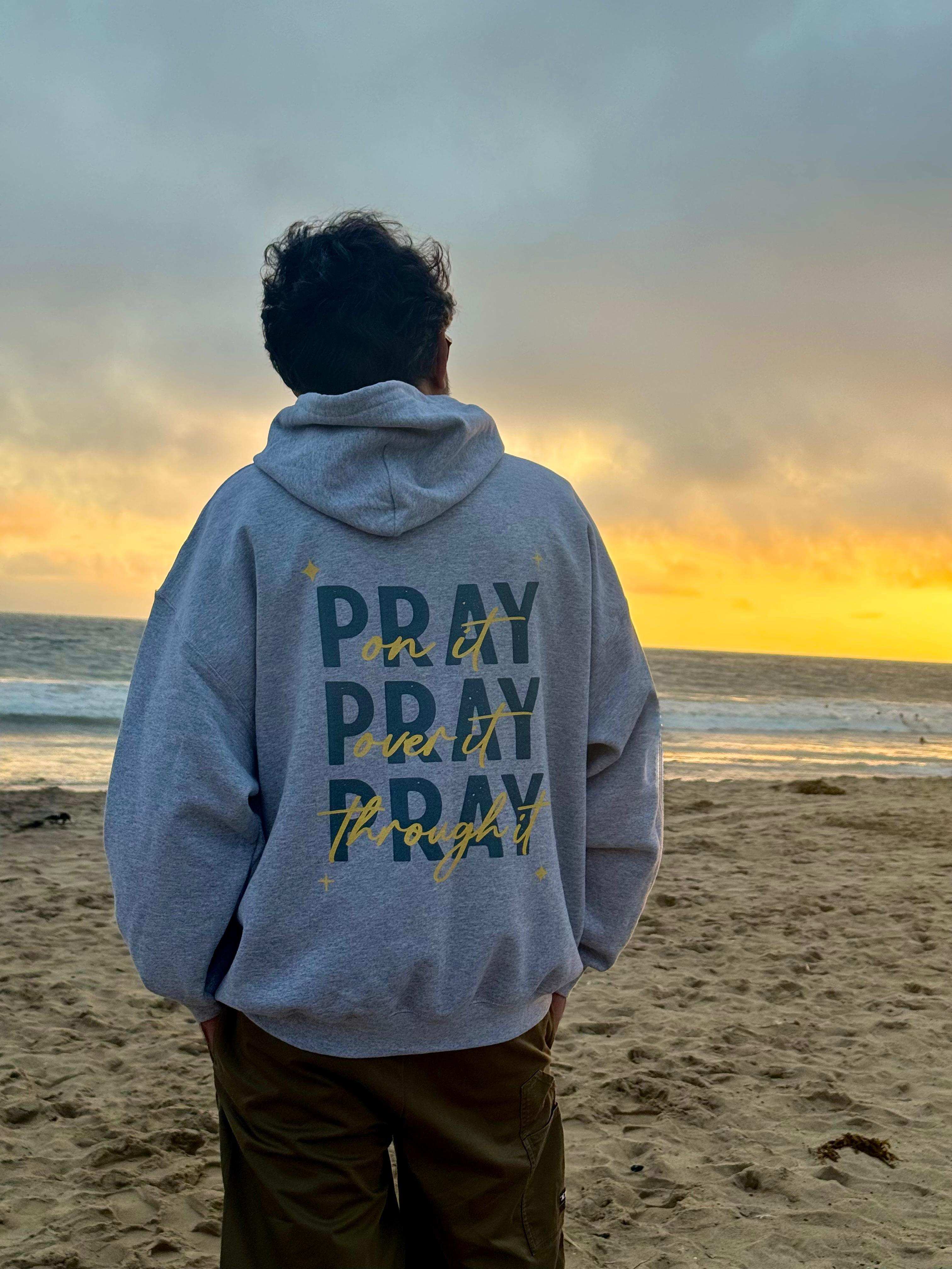 Pray On It Faith Hoodie | Christian Prayer Hoodie - Holy Looks