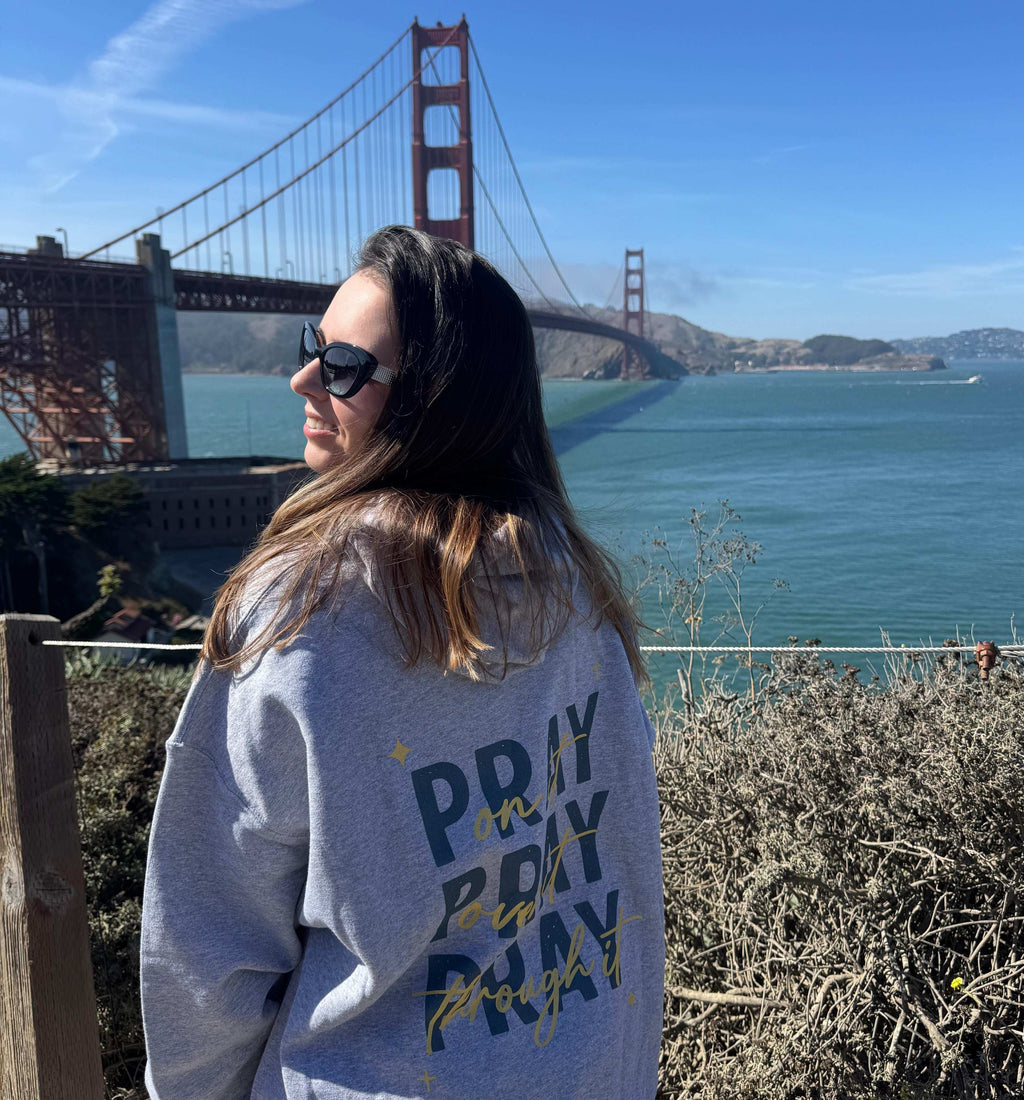 Pray On It Faith Hoodie | Christian Prayer Hoodie - Holy Looks
