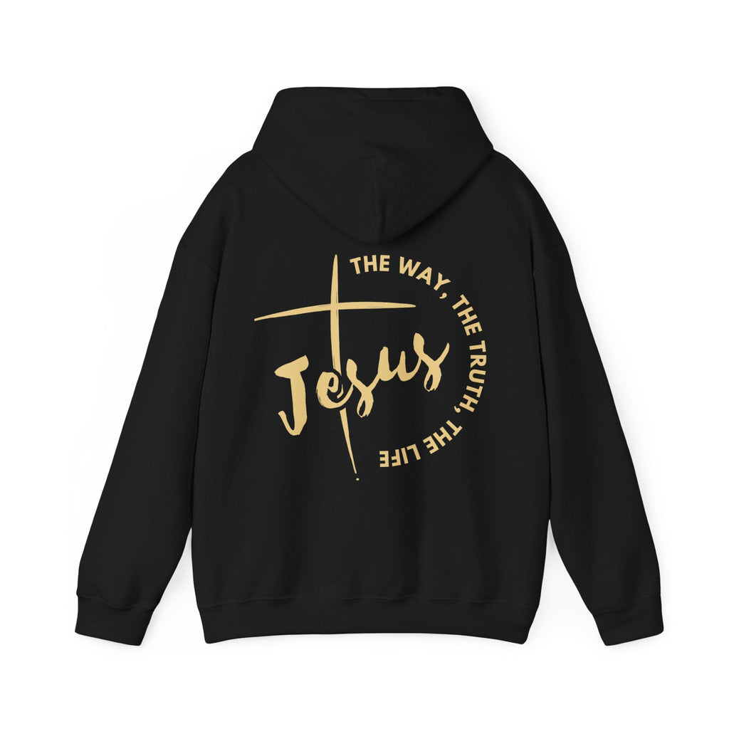 The Way Truth Life Jesus Hoodie | John 14:6 Design - Holy Looks
